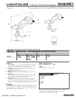 Предварительный просмотр 1 страницы Lightolier Lytecaster 1000LVRE1 Specification