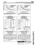 Предварительный просмотр 2 страницы Lightolier Lytecaster 1011 Specification