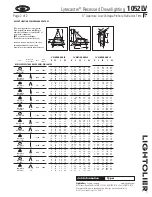 Предварительный просмотр 2 страницы Lightolier Lytecaster 1052LV Specification