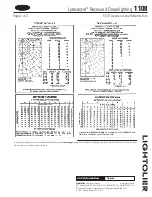 Предварительный просмотр 2 страницы Lightolier Lytecaster 1108 Specification