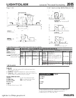 Предварительный просмотр 1 страницы Lightolier Lytecaster 2005 Specification