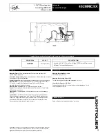 Предварительный просмотр 1 страницы Lightolier Lytecaster 402MRIC9X Specification