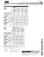 Предварительный просмотр 2 страницы Lightolier Lytecaster Recessed Downlighting 1161 Specification