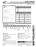 Предварительный просмотр 2 страницы Lightolier Lytecel LIS9G12PR132 Specification