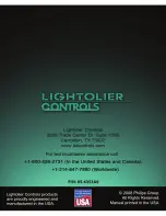 Preview for 22 page of Lightolier LyteMode User Manual