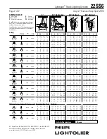 Предварительный просмотр 2 страницы Lightolier Lytespan 22SS6 Specification