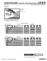 Preview for 2 page of Lightolier Lytespan 23F39T4 Specification