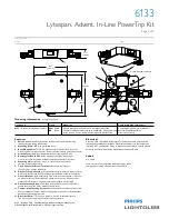 Lightolier Lytespan 6133 Specification предпросмотр