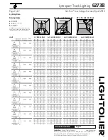 Предварительный просмотр 2 страницы Lightolier Lytespan 6273B Specification