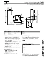 Lightolier Lytespan 6276B Specification предпросмотр