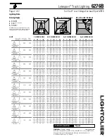 Предварительный просмотр 2 страницы Lightolier Lytespan 6276B Specification