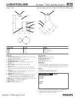 Lightolier Lytespan 8119 Specification preview