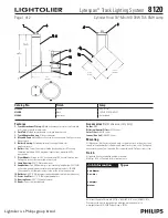 Lightolier Lytespan 8120 Specification предпросмотр