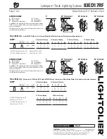 Предварительный просмотр 2 страницы Lightolier Lytespan 83ED17RF Specification