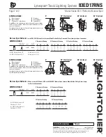 Предварительный просмотр 2 страницы Lightolier Lytespan 83ED17RNS Specification