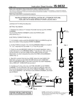 Lightolier Lytespan Accent Instructions предпросмотр