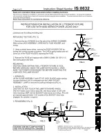 Preview for 2 page of Lightolier Lytespan Accent Instructions