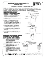 Lightolier LYTESPOT Instructions предпросмотр