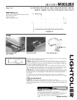 Предварительный просмотр 3 страницы Lightolier MD*COFFER MDCG2BX Specification