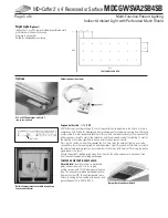 Предварительный просмотр 3 страницы Lightolier Md.Coffer MDCGWSVA2SB4SB Specification