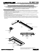 Lightolier MIC100 Installation preview