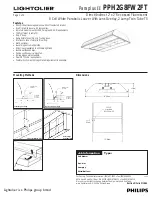 Предварительный просмотр 1 страницы Lightolier Paraplus II PPH2G8FW2FT Specification