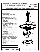 Lightolier PENDALUX PENDANT SERIES Instructions For Installation предпросмотр