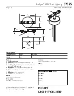 Lightolier ProSpec 37075 Specification предпросмотр