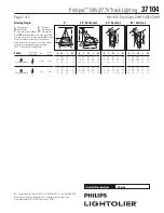 Preview for 2 page of Lightolier ProSpec 37104 Specification