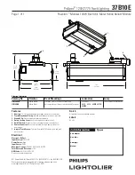 Lightolier ProSpec 37B10E Specification preview