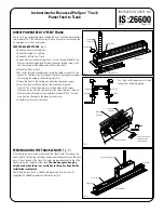 Предварительный просмотр 3 страницы Lightolier ProSpec Track Lighting Installation Instructions