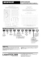 Preview for 2 page of Lightolier QVE2GPFOS2FT Specification