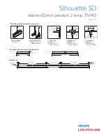 Предварительный просмотр 2 страницы Lightolier Silhouette SD Specification