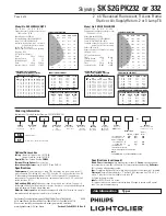 Preview for 2 page of Lightolier Skyway SKSGPK232 Specification