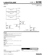 Предварительный просмотр 5 страницы Lightolier SL110C Specification