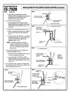 Preview for 2 page of Lightolier SLOPED CEILING ADAPTER Instructions For Maintenance Reference