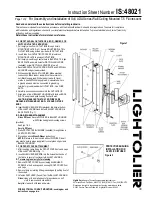 Lightolier Soli ADA Series Instruction Sheet предпросмотр