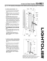 Предварительный просмотр 2 страницы Lightolier Soli ADA Series Instruction Sheet