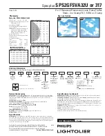 Preview for 2 page of Lightolier SPECPLUS SPS2GFSVA32U Specification