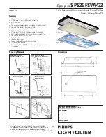 Lightolier Specplus SPS2GFSVA432 Specification предпросмотр