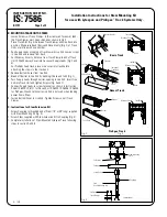 Предварительный просмотр 2 страницы Lightolier Stem Mounting Kit Installation Instructions