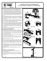 Предварительный просмотр 2 страницы Lightolier Swivel Stem Mounting Kits Installation Instructions