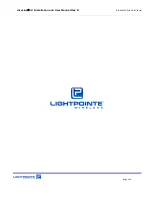 Preview for 116 page of LightPointe AireLink 60 Installation And User Manual