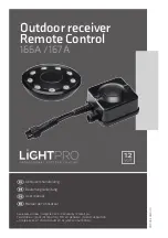 Предварительный просмотр 1 страницы LightPro 166A User Manual