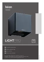 LightPro 182W User Manual предпросмотр