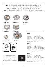 Preview for 2 page of LightPro Bena R1 121D Manual And Safety Instructions