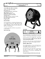 Lightronics FXLD1036C4O Owner'S Manual preview