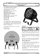 Lightronics FXLD548C4O Owner'S Manual preview