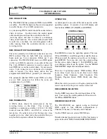 Предварительный просмотр 2 страницы Lightronics FXLD548C4O Owner'S Manual