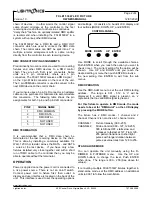 Предварительный просмотр 2 страницы Lightronics FXLE1530W Owner'S Manual